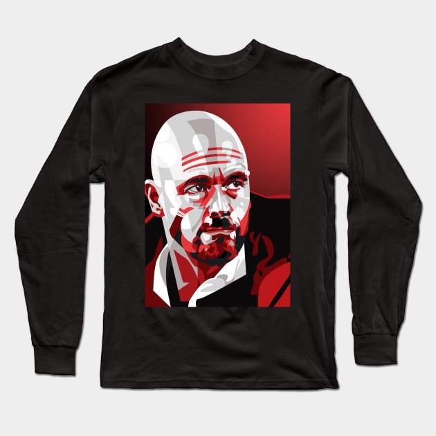 Erik Ten Hag Long Sleeve T-Shirt by RJWLTG